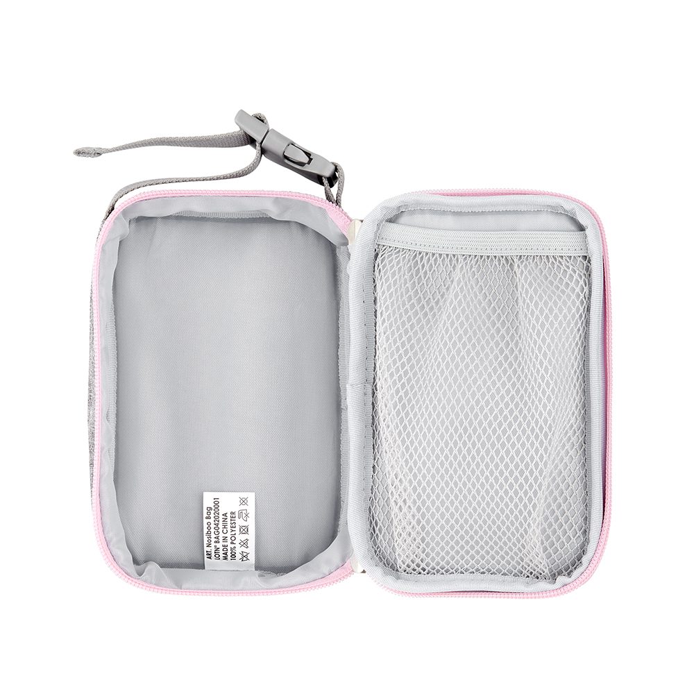 Otwarta kosmetyczka Nosiboo Bag do przenoszenia wszystkich niezbędnych akcesoriów dla niemowląt