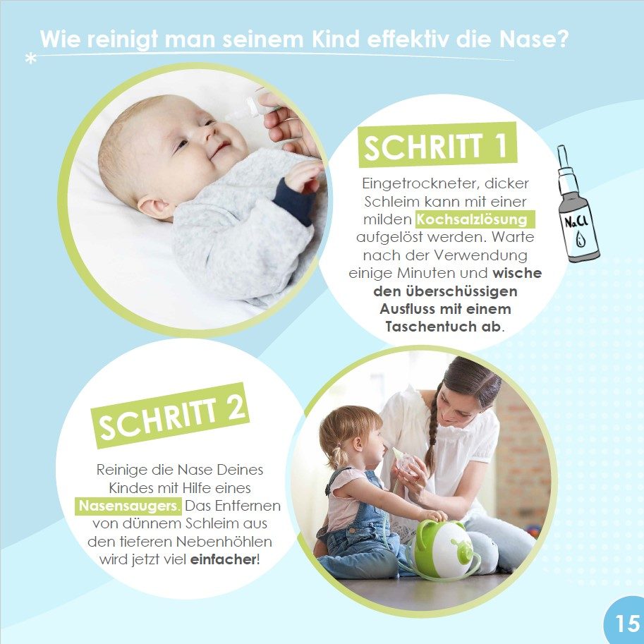 Wie können Sie die Nase Ihres Kindes effektiv reinigen?