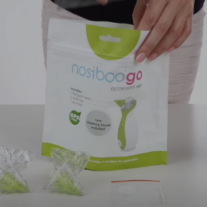 Unboxing zestawu akcesoriów do Nosiboo Go.