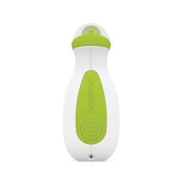 Aspiratore nasale portabile Nosiboo Go per bambini per liberare i nasini tappati durante i viaggi: vista posteriore