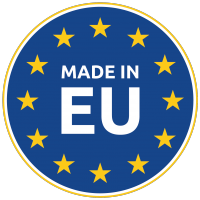 Il simbolo di prodotti fabbricati nell'Unione Europea.