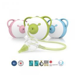 Otwórz zdjęcie elektrycznych aspiratorów do nosa Nosiboo Pro w 3 wersjach kolorystycznych