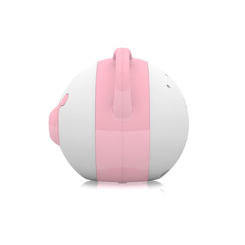 Aspiratore nasale elettrico Nosiboo Pro per bambini per liberare i nasini tappati: rosa, vista lato sinistro